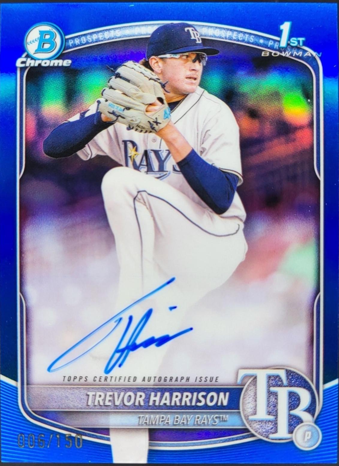 Trevor Harrison [Blue Refractor] #CPA-THA