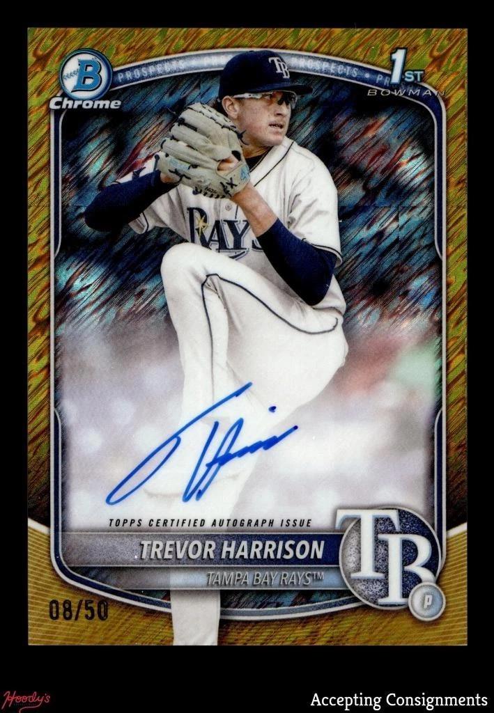 Trevor Harrison [Gold Shimmer Refractor] #CPA-THA