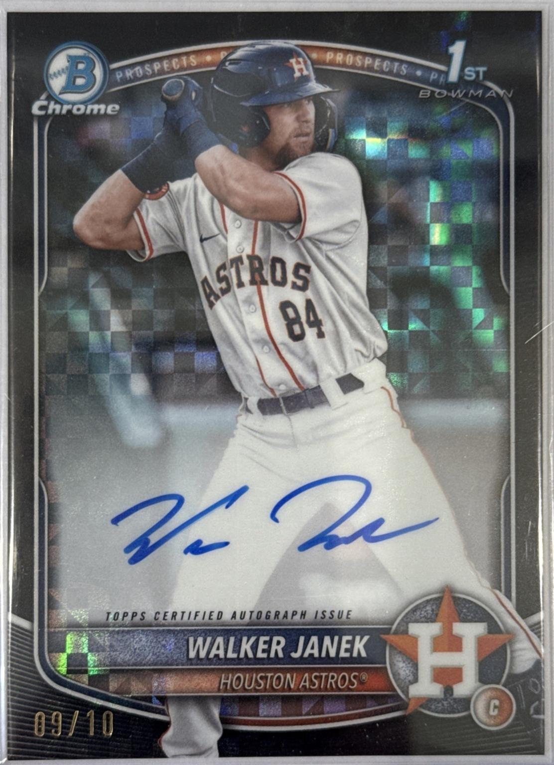 Walker Janek [Black X-Fractor] #CPA-WJA
