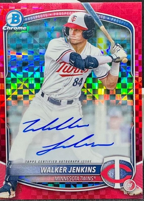 Walker Jenkins [Red] #CPA-WJ