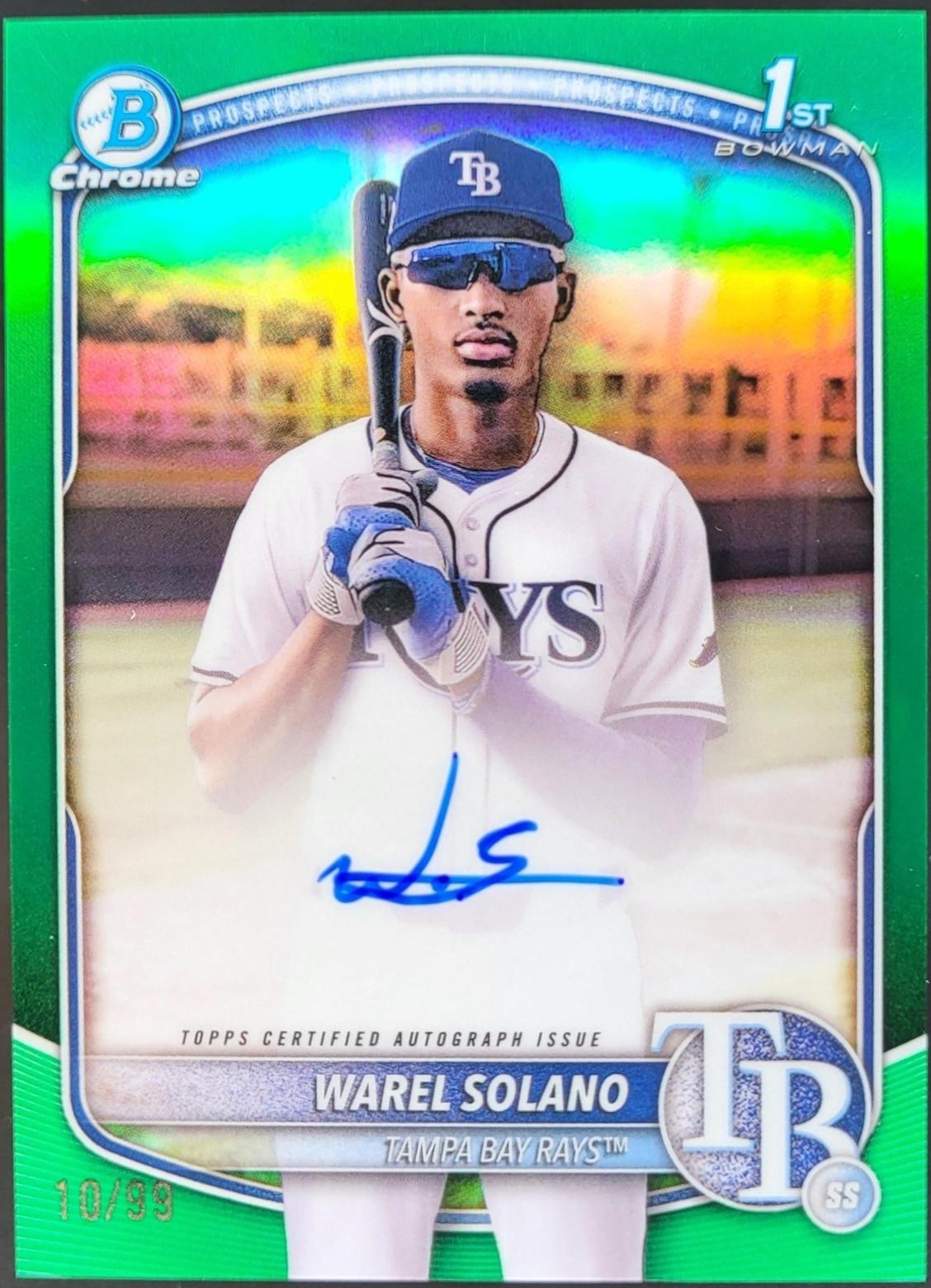 Warel Solano [Green Refractor] #CPA-WS