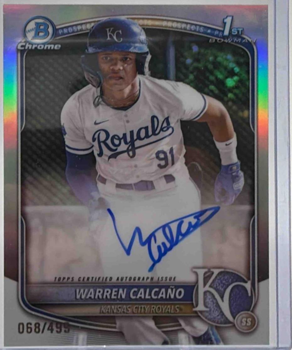 Warren Calcano [Refractor] #CPA-WC