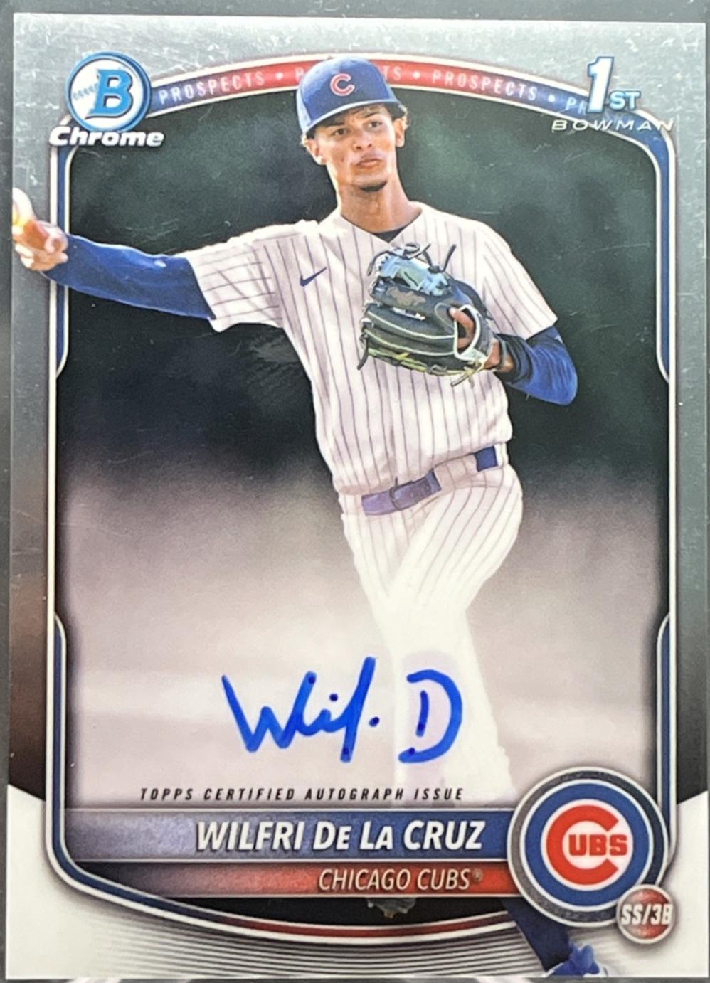 Wilfri De La Cruz [Refractor] #CPA-WD