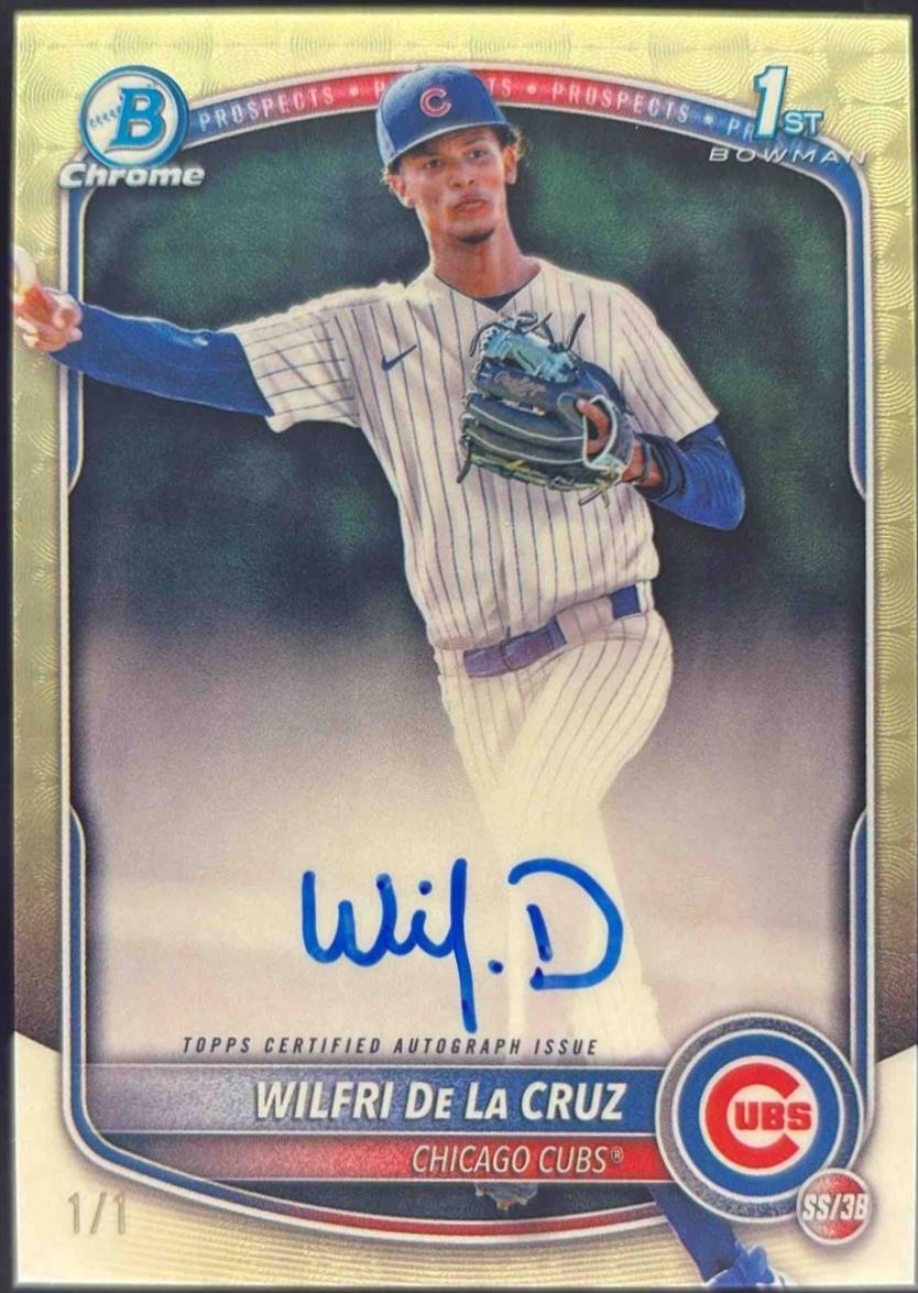Wilfri De La Cruz [Superfractor] #CPA-WD