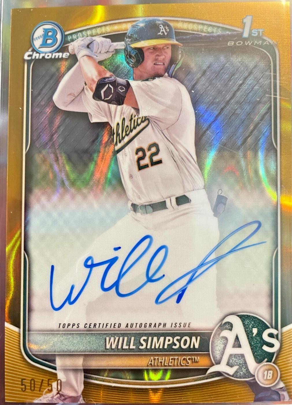 Will Simpson [Gold Lava] #CPA-WSI