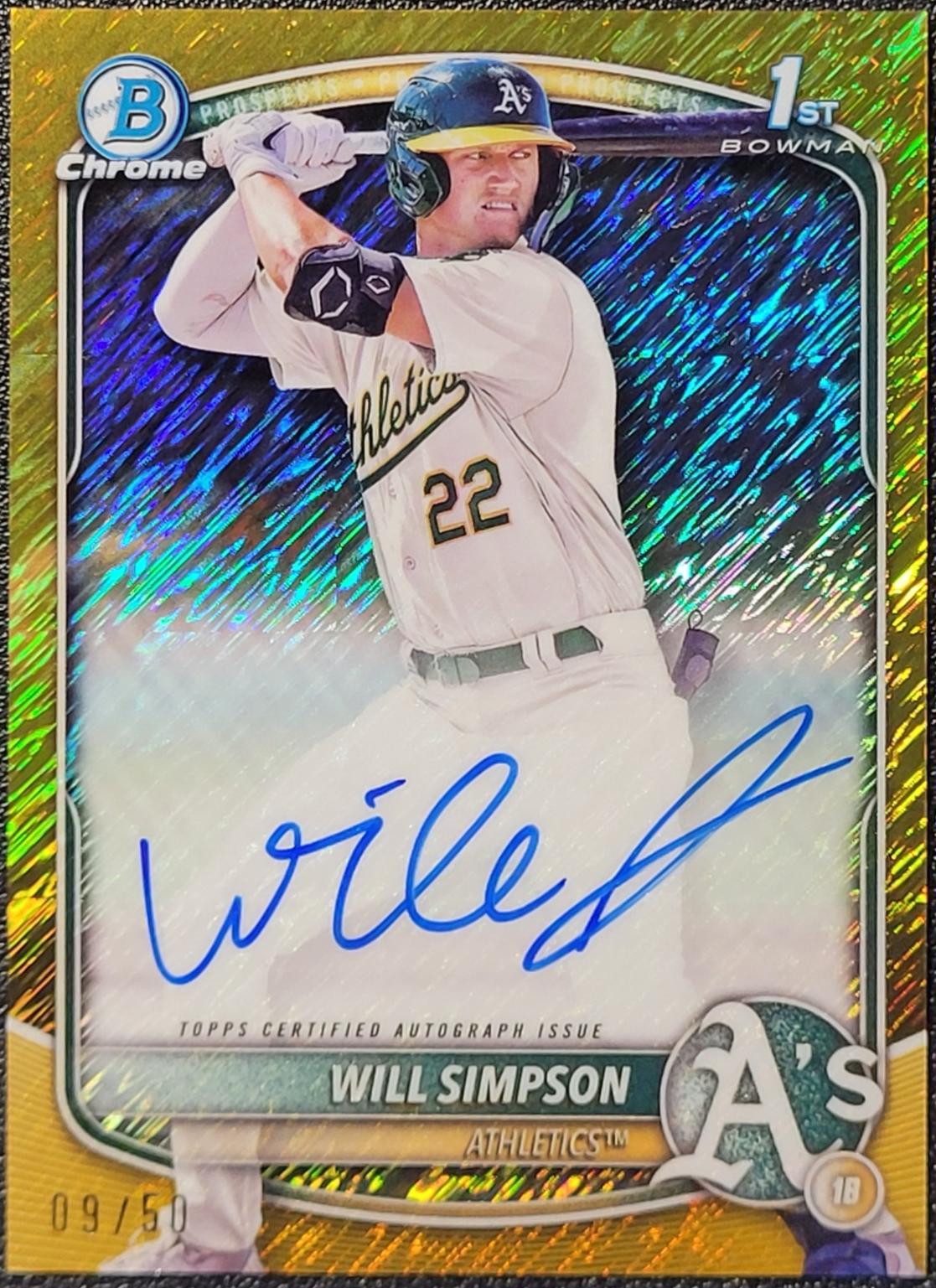 Will Simpson [Gold Shimmer] #CPA-WSI