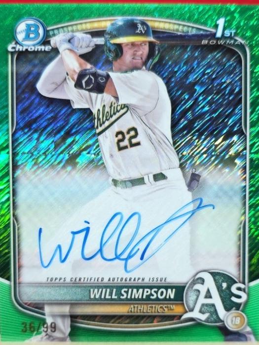 Will Simpson [Green Shimmer] #CPA-WSI