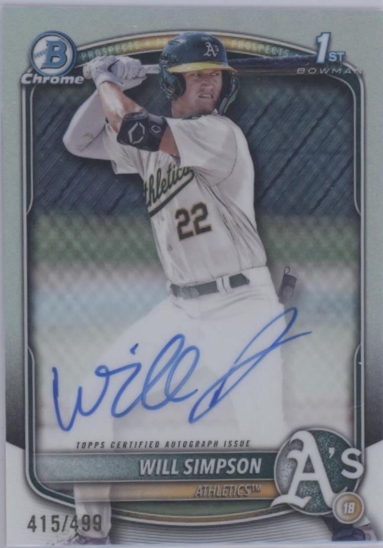 Will Simpson [Refractor] #CPA-WSI