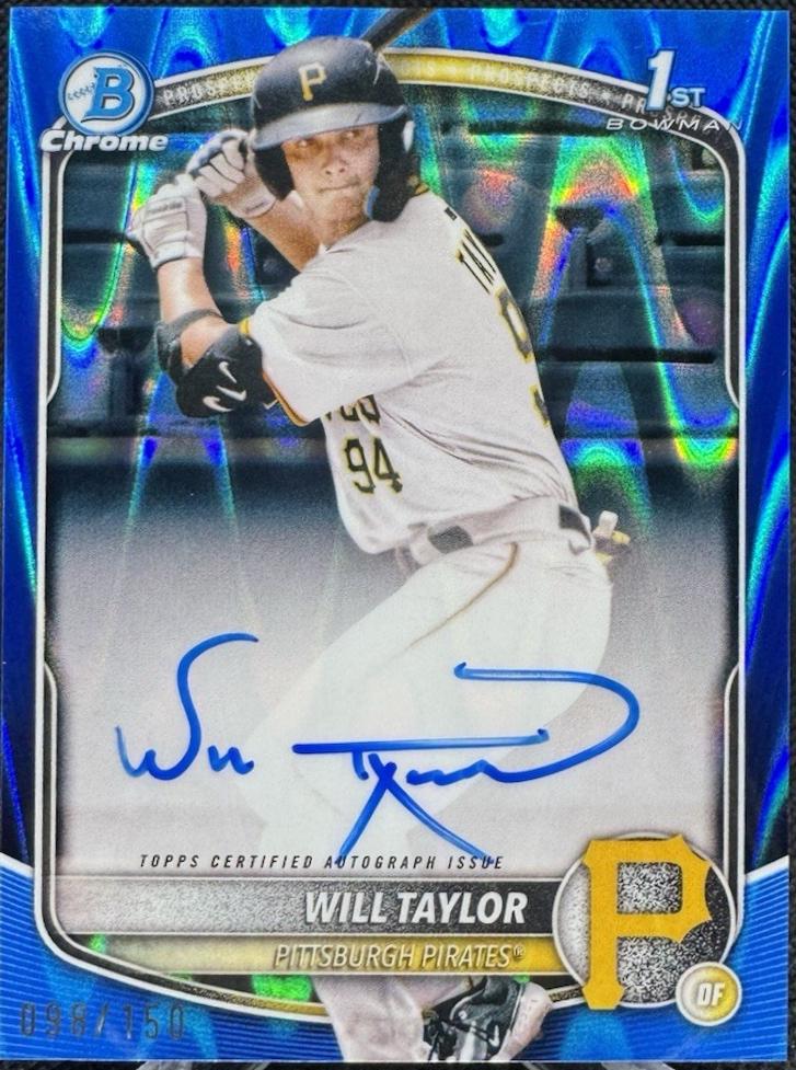Will Taylor [Blue RayWave Refractor] #CPA-WT