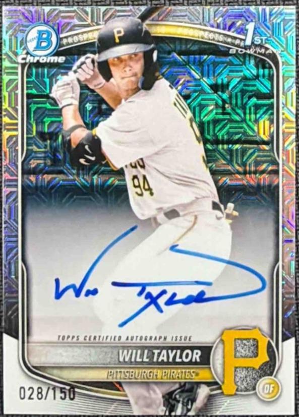 Will Taylor [Blue Refractor] #CPA-WT