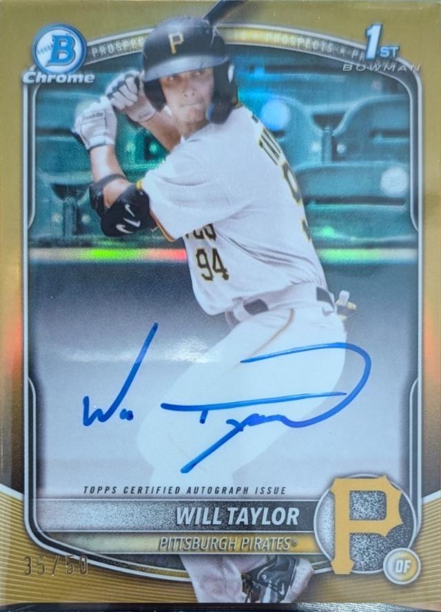 Will Taylor [Gold Mojo] #CPA-WT