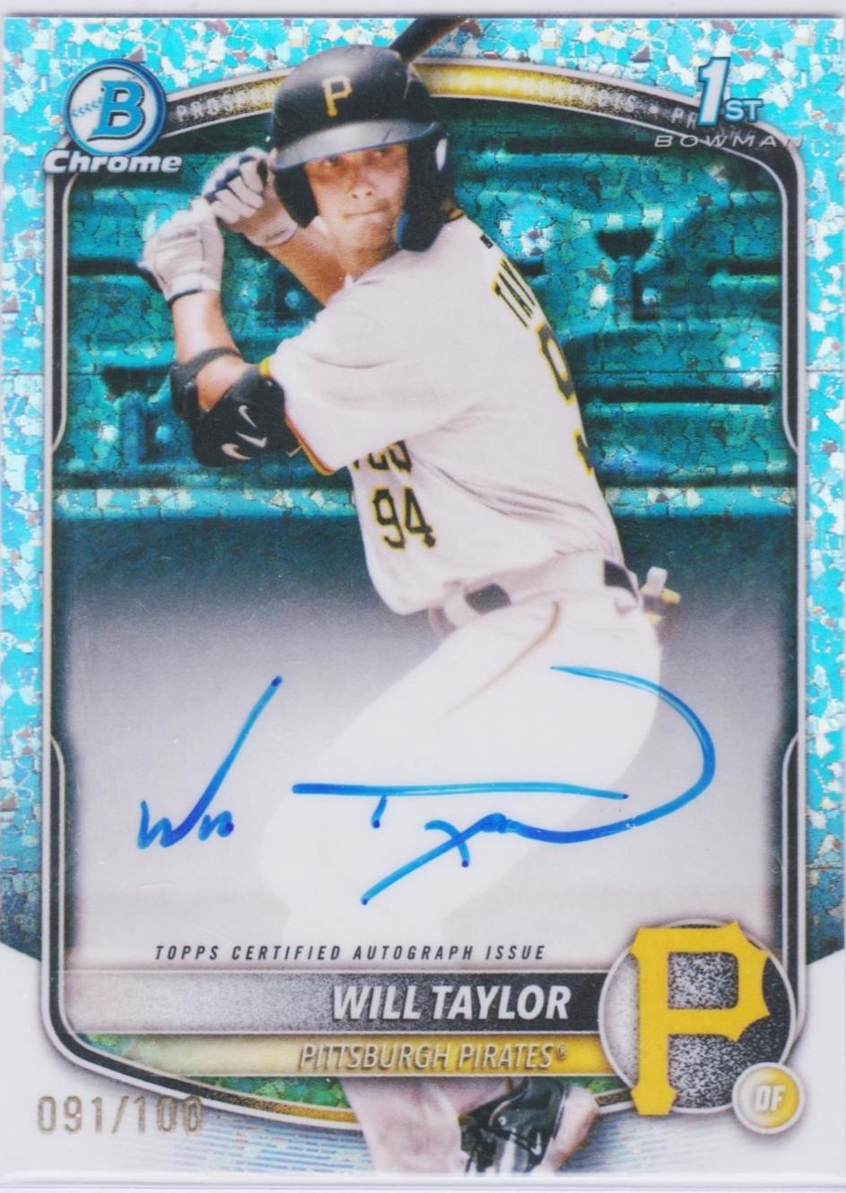 Will Taylor [Mini-Diamond Refractor] #CPA-WT