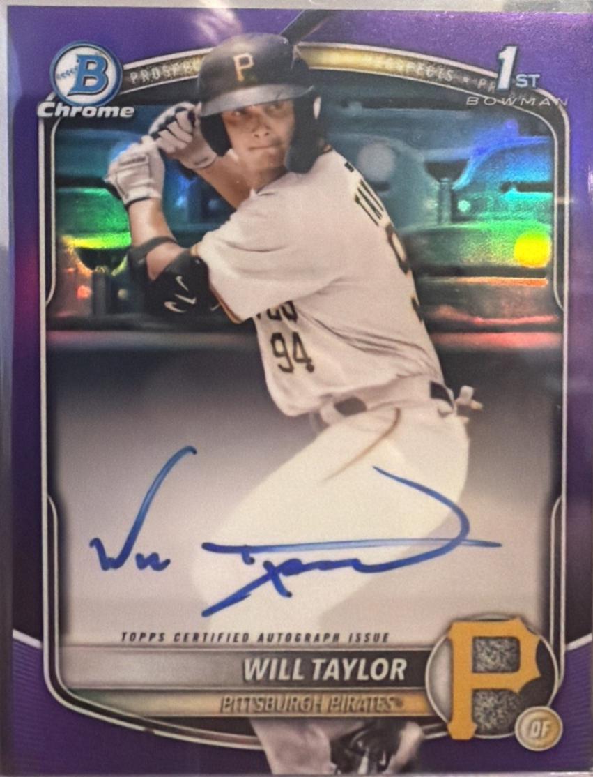 Will Taylor [Purple Refractor] #CPA-WT