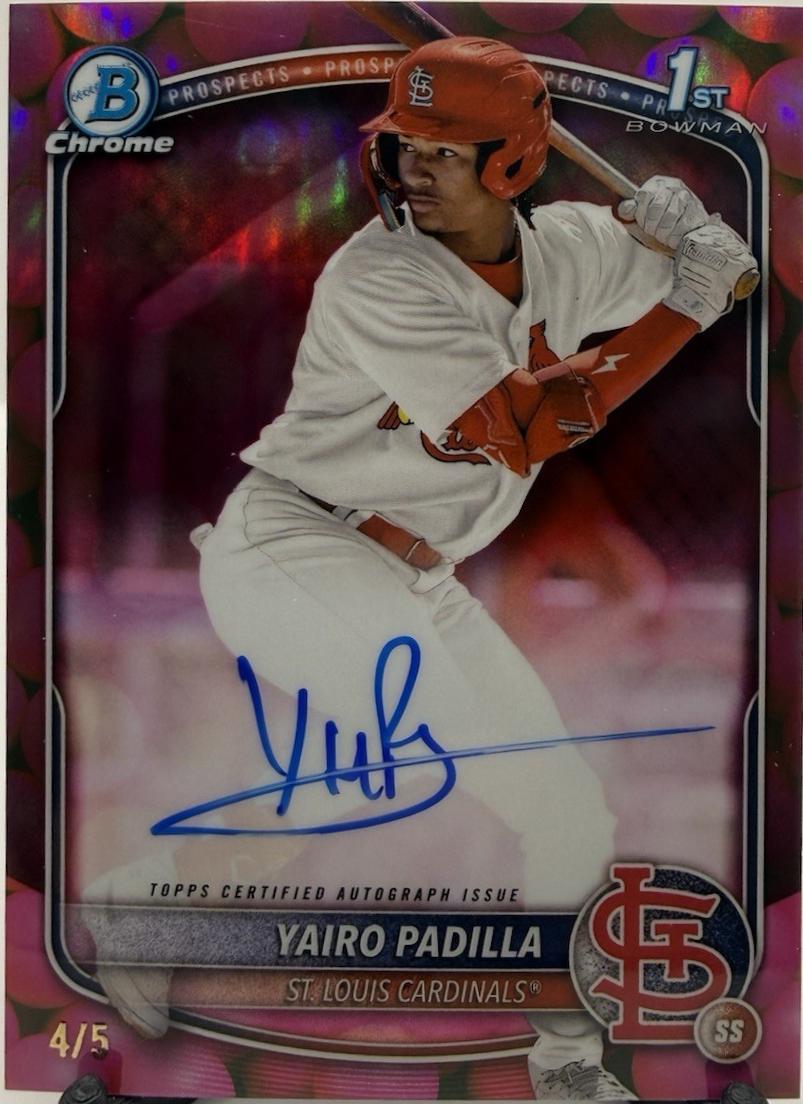 Yairo Padilla [Gum Ball Refractor] #CPA-YP