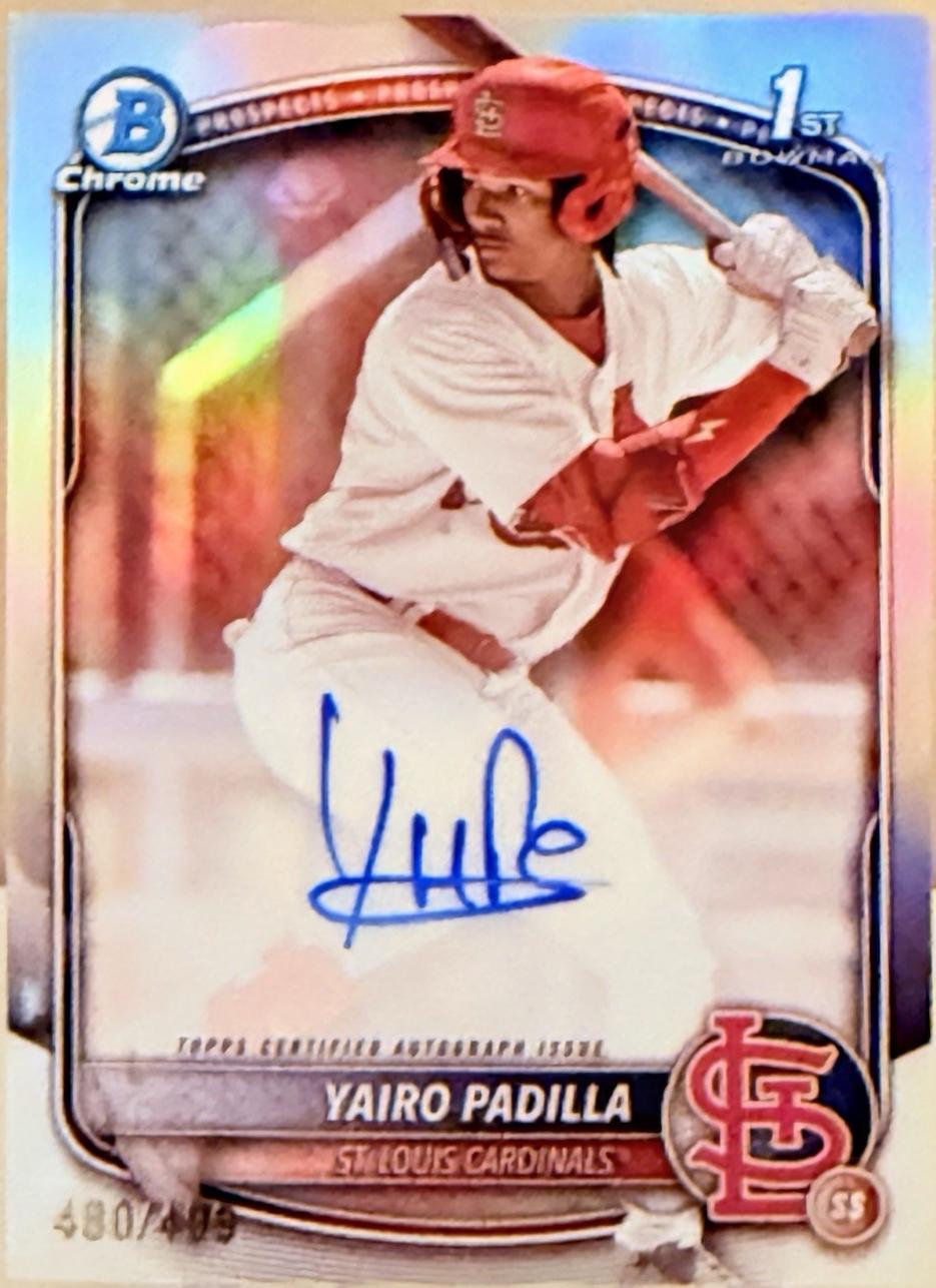 Yairo Padilla [Refractor] #CPA-YP