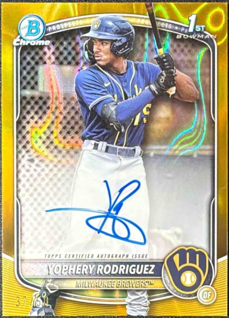 Yophery Rodriguez [Gold Lava] #CPA-YR