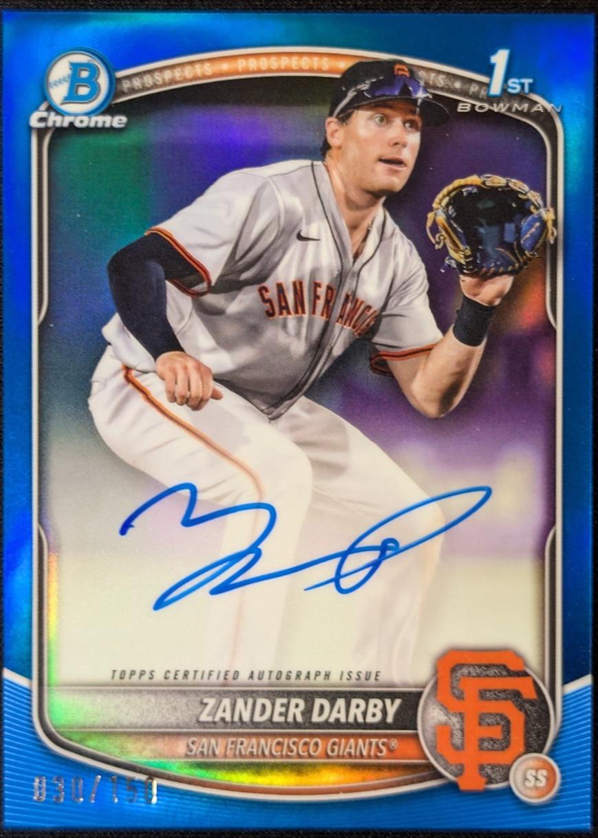 Zander Darby [Blue Mojo] #CPA-ZD