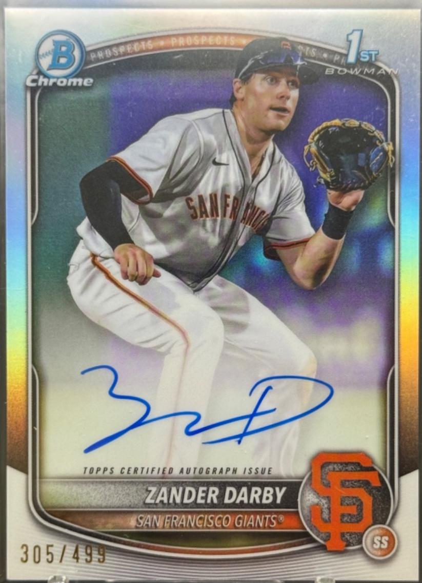 Zander Darby [Refractor] #CPA-ZD