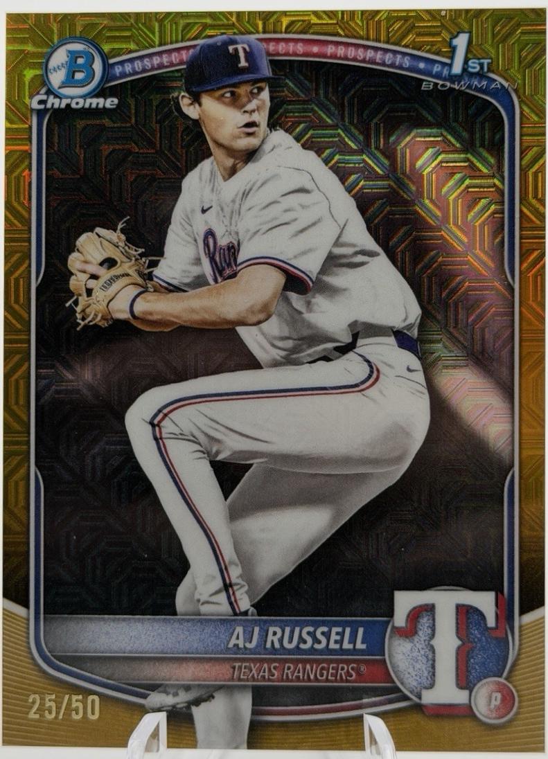 AJ Russell [Gold Refractor] #BDC-51