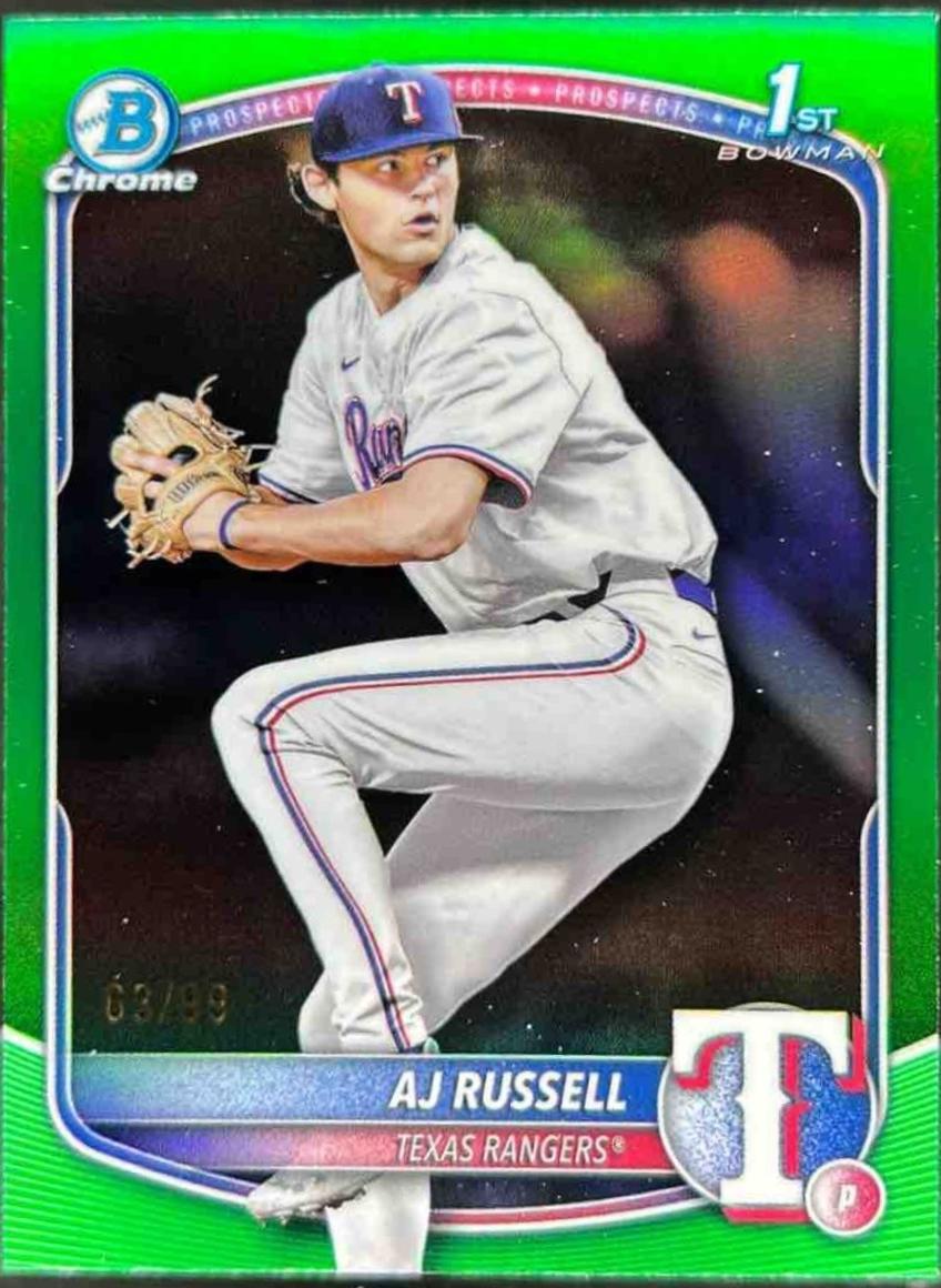 AJ Russell [Green Refractor] #BDC-51