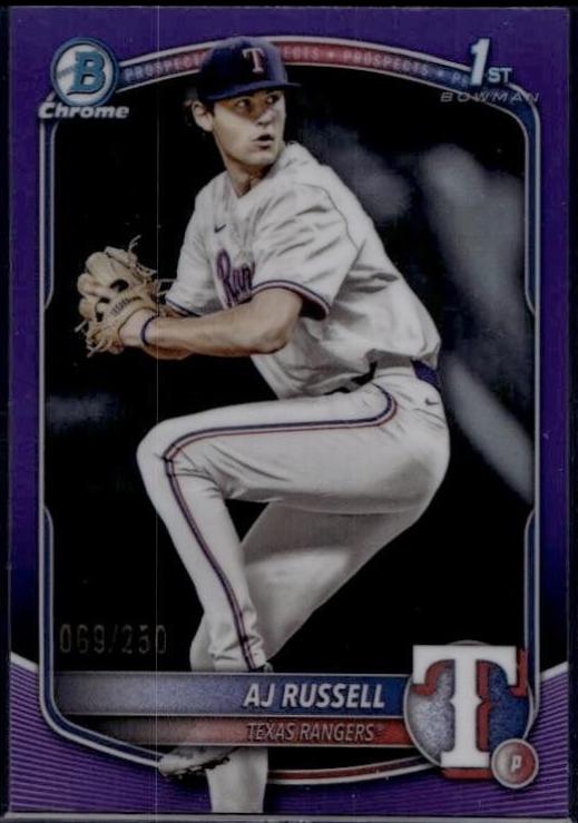 AJ Russell [Purple Refractor] #BDC-51