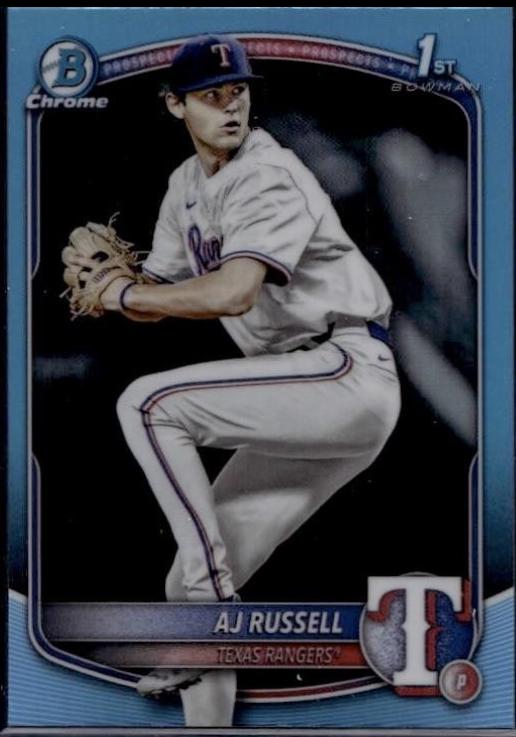 AJ Russell [Sky Blue Refractor] #BDC-51