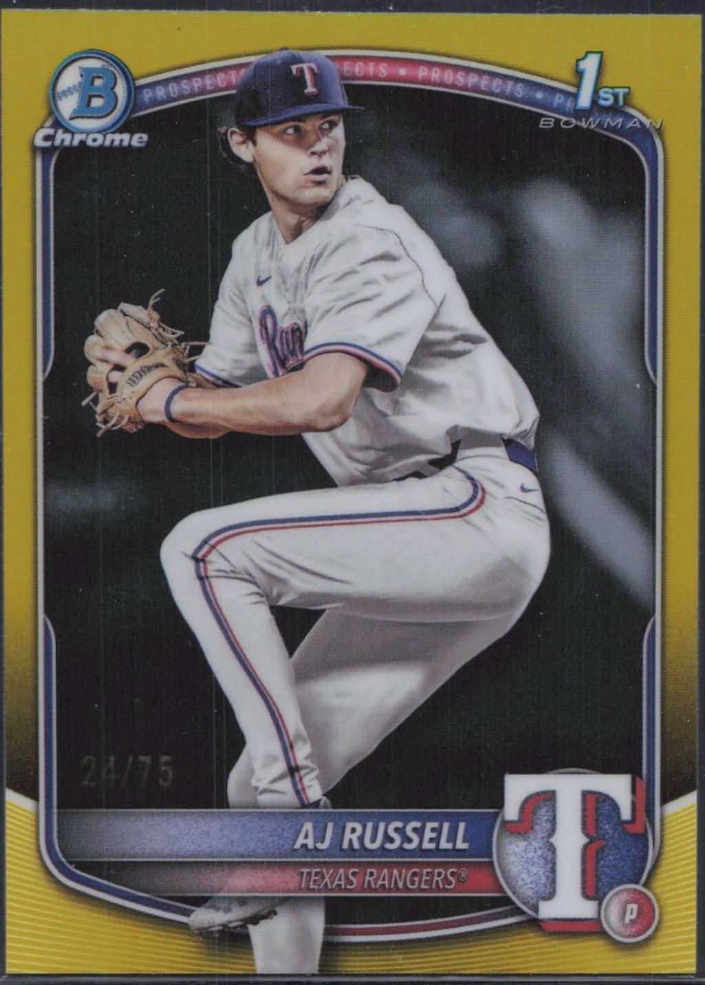 AJ Russell [Yellow Refractor] #BDC-51