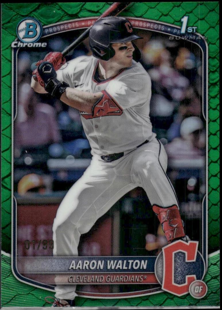 Aaron Walton [Green Reptilian Refractor] #BDC-134