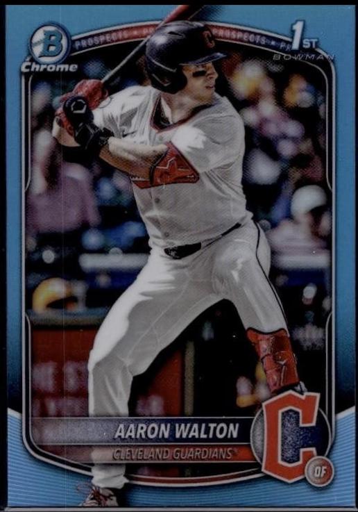 Aaron Walton [Sky Blue Refractor] #BDC-134