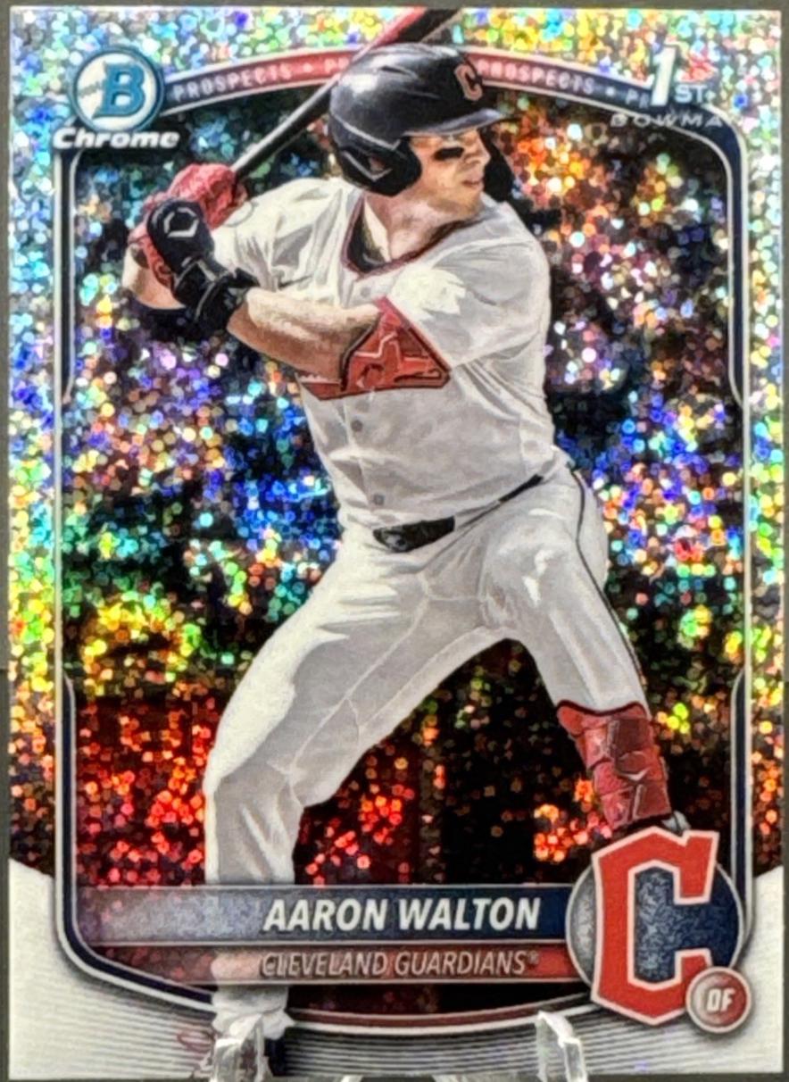 Aaron Walton [Sparkle Refractor] #BDC-134