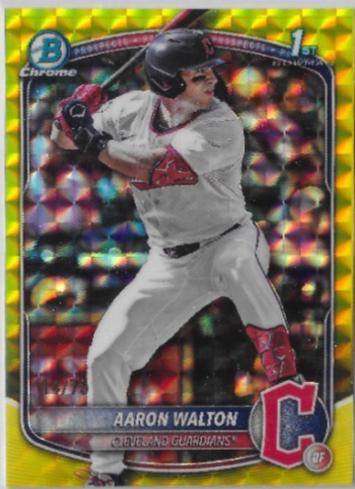 Aaron Walton [Yellow Geometric] #BDC-134
