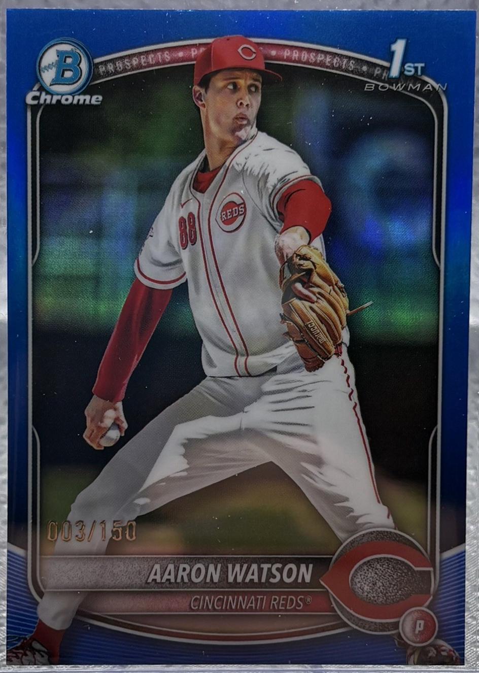 Aaron Watson [Blue Refractor] #BDC-193