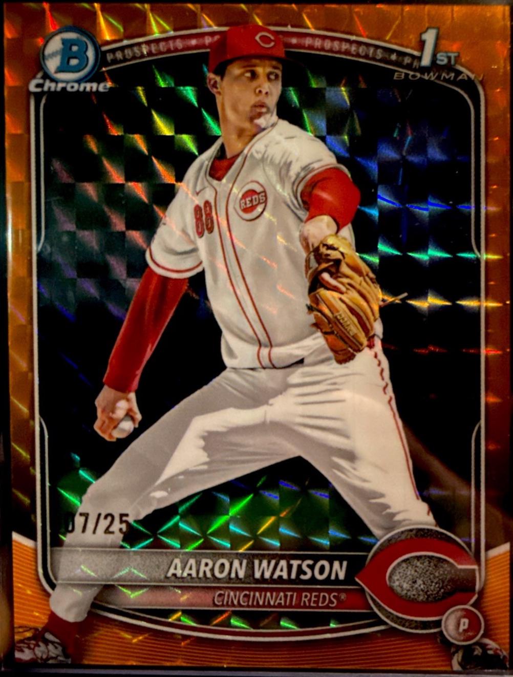 Aaron Watson [Orange Geometric] #BDC-193