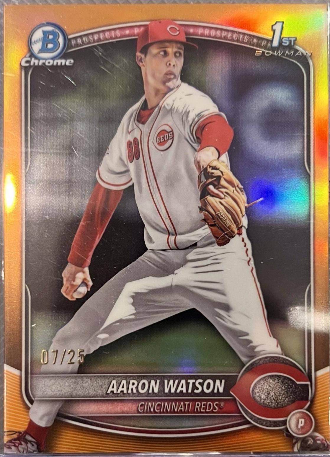 Aaron Watson [Orange Refractor] #BDC-193