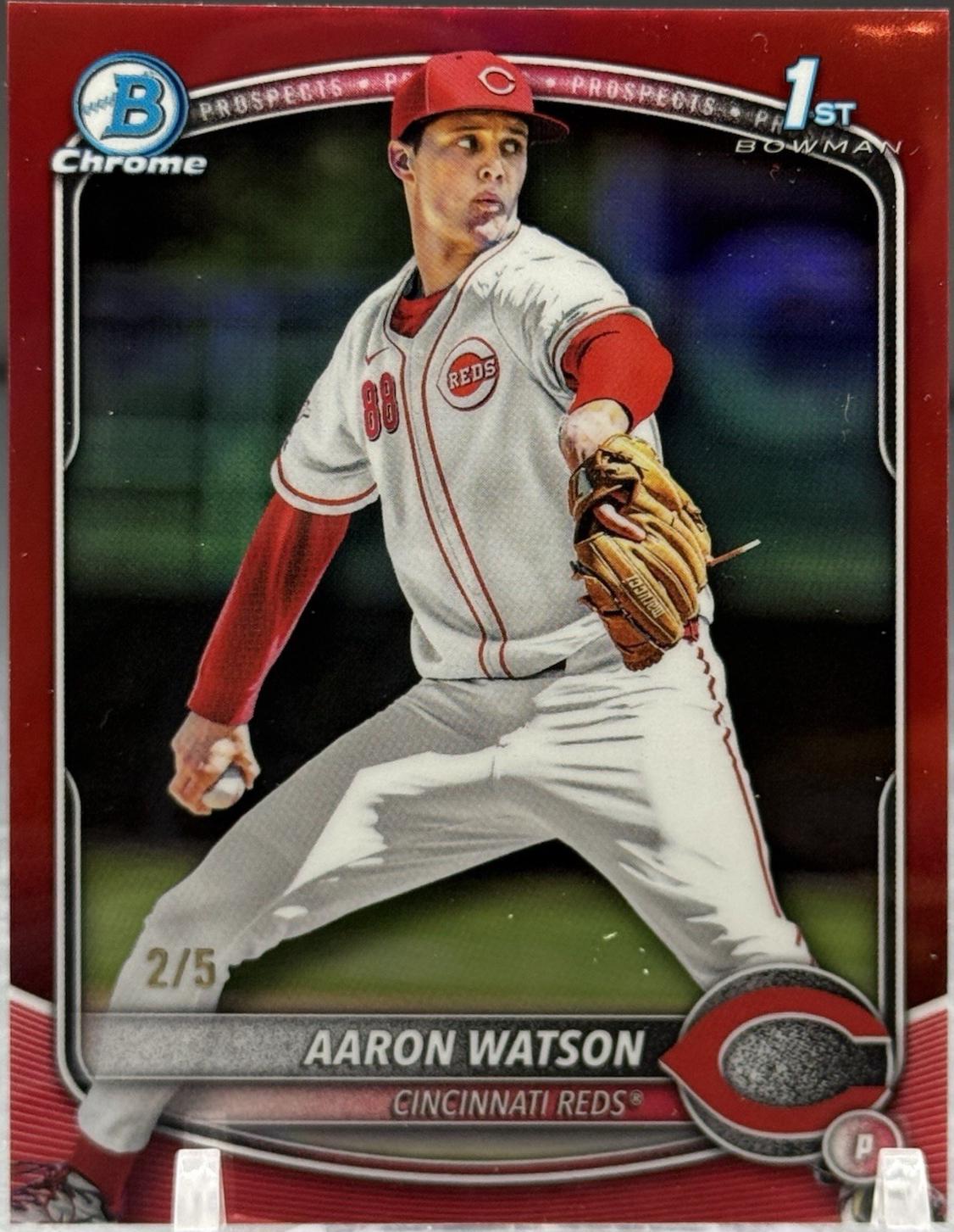 Aaron Watson [Red Geometric] #BDC-193