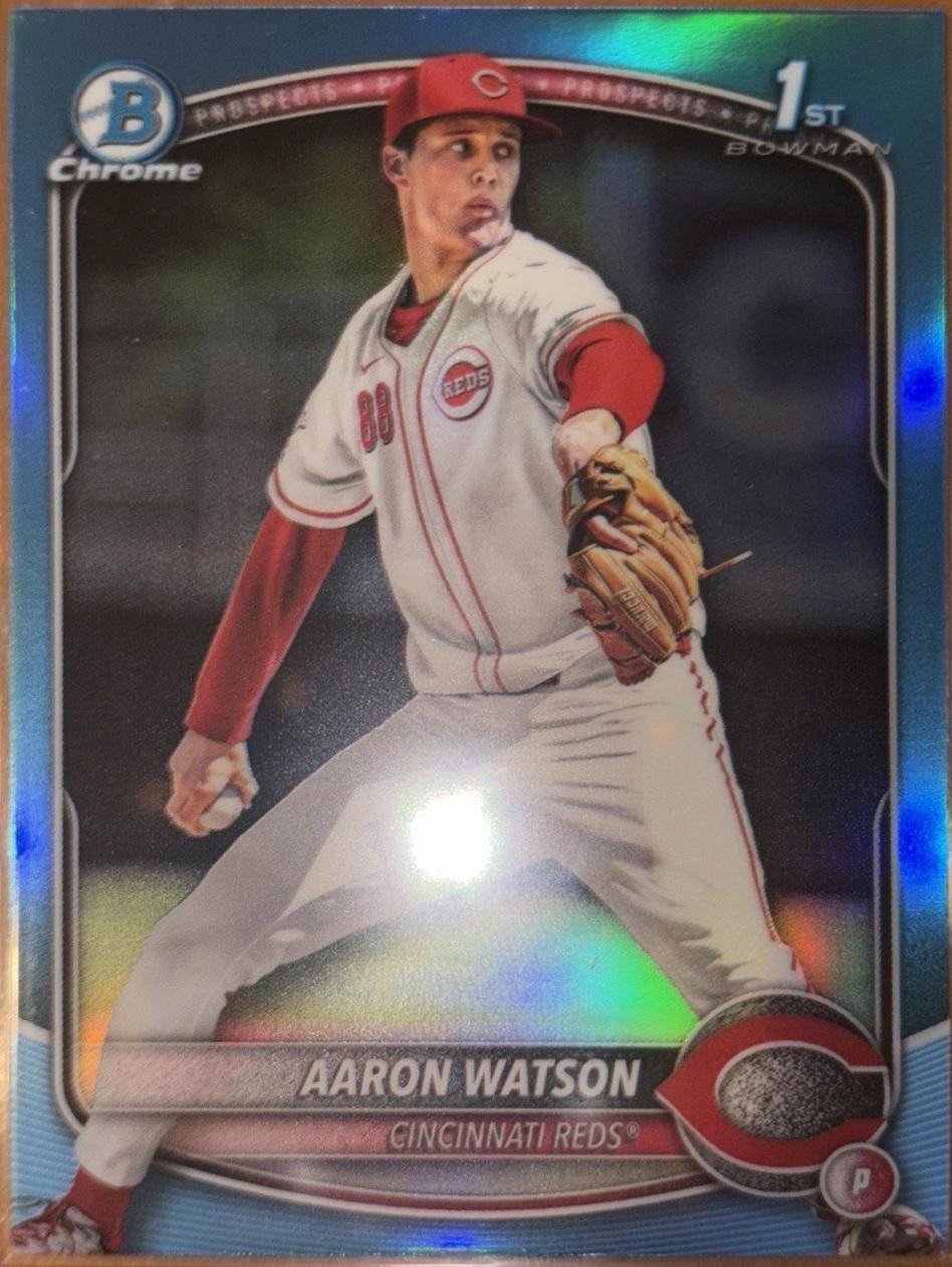 Aaron Watson [Sky Blue Refractor] #BDC-193