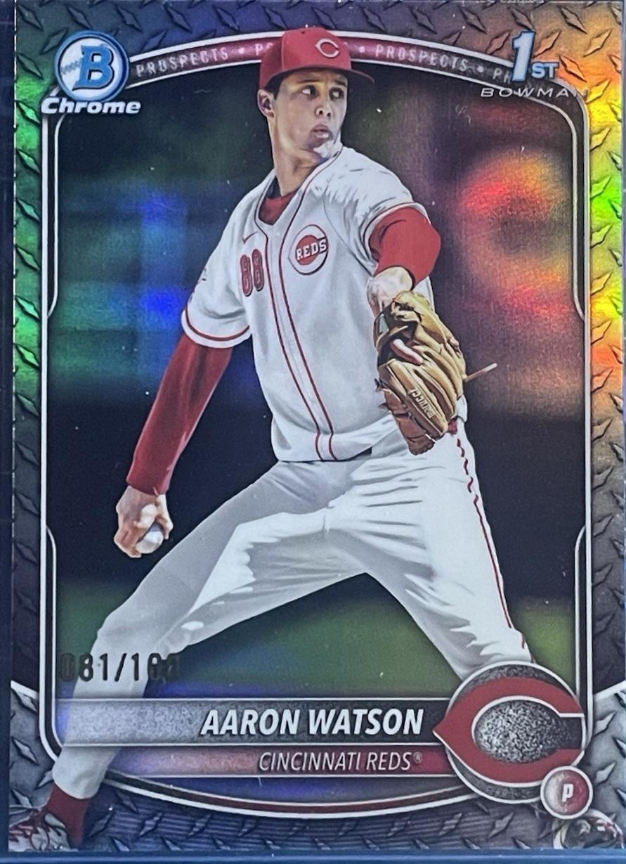 Aaron Watson [Steel Metal Refractor] #BDC-193