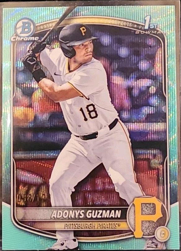 Adonys Guzman [Aqua Wave Refractor] #BDC-126