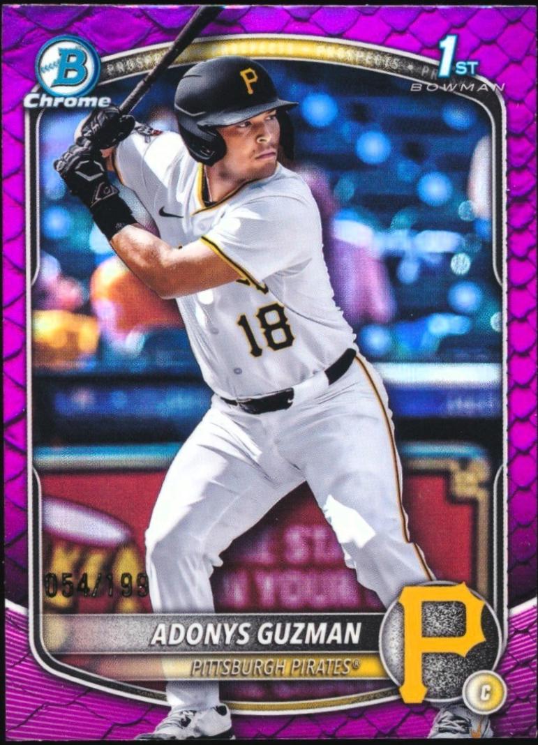 Adonys Guzman [Fuchsia Reptilian Refractor] #BDC-126