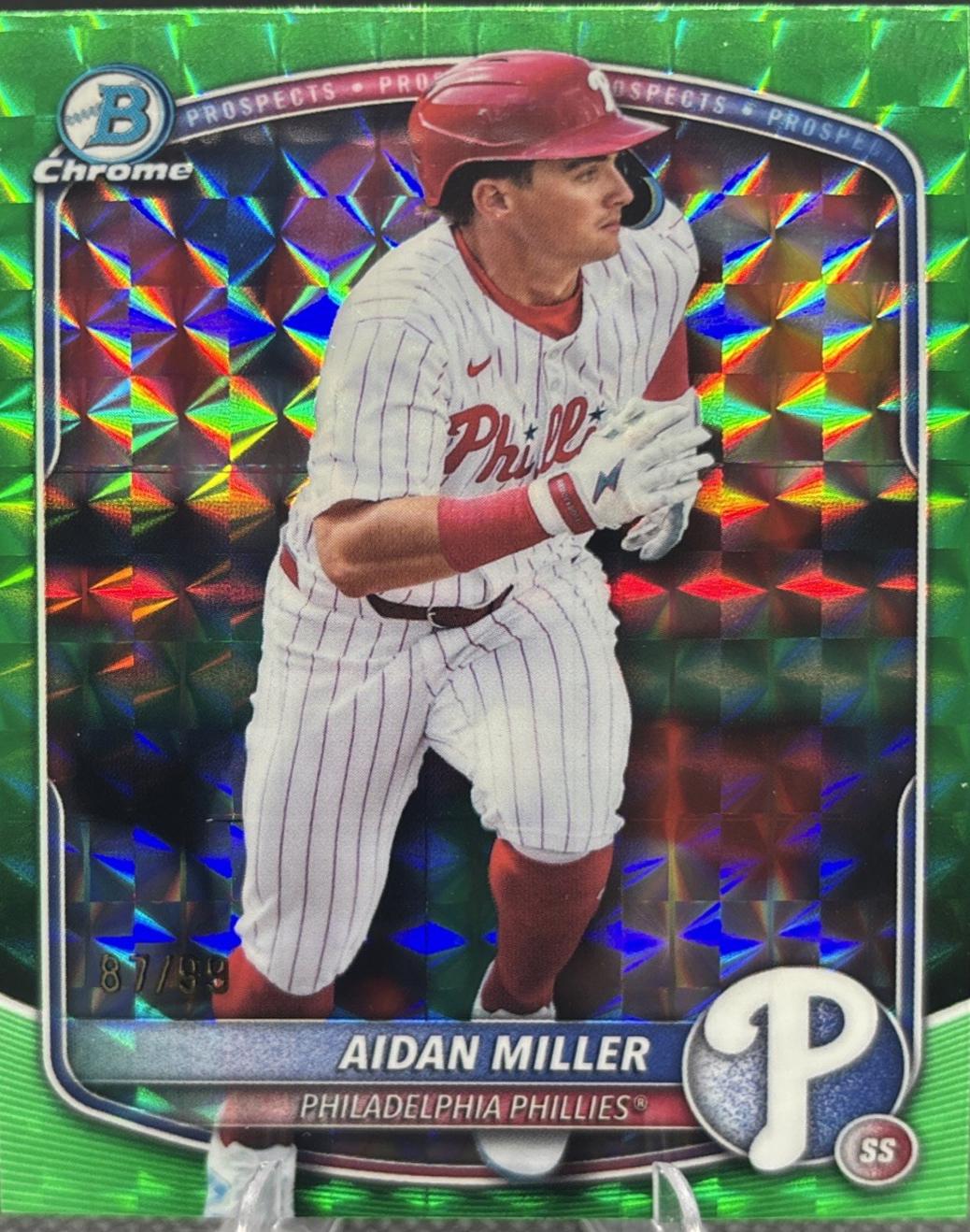 Aidan Miller [Green Refractor] #BDC-180