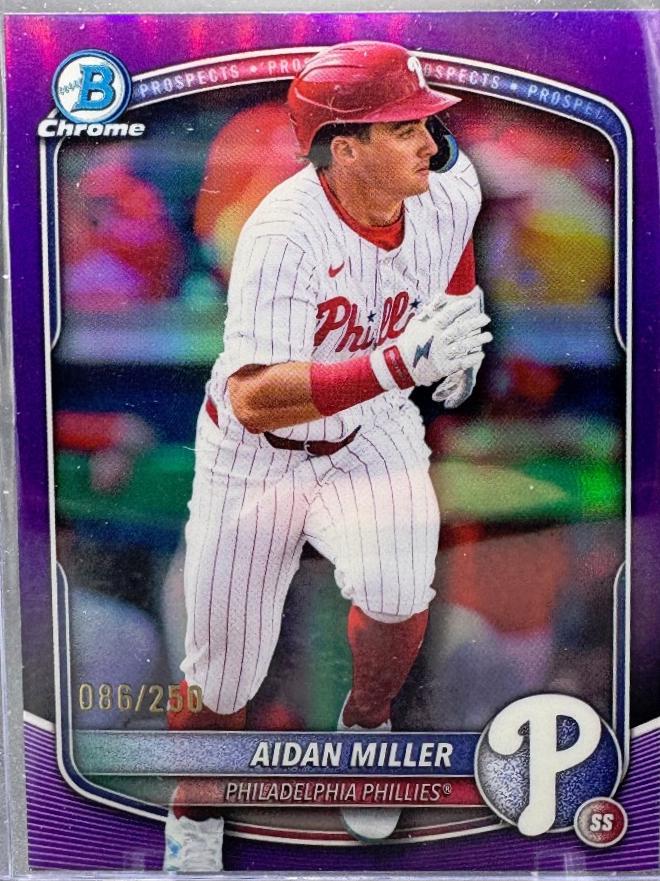 Aidan Miller [Purple Refractor] #BDC-180
