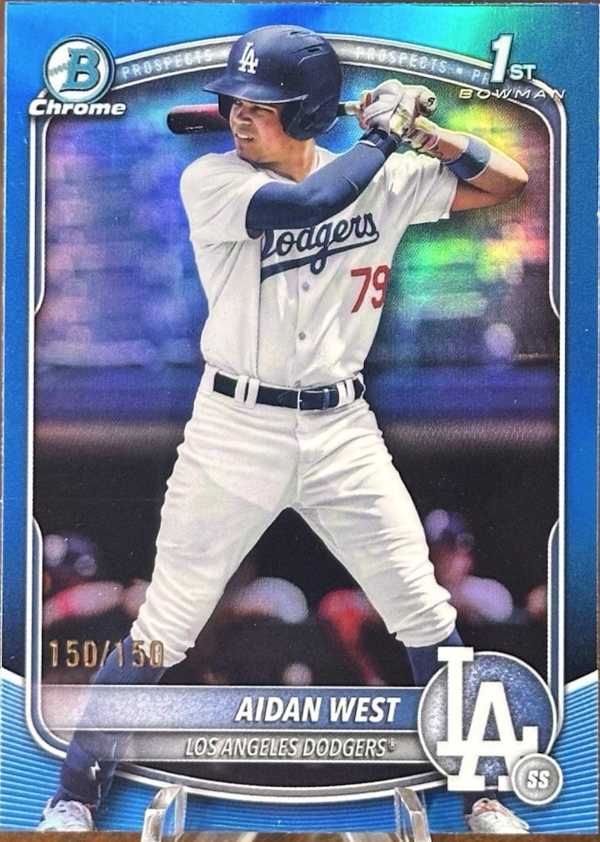 Aidan West [Blue Refractor] #BDC-6