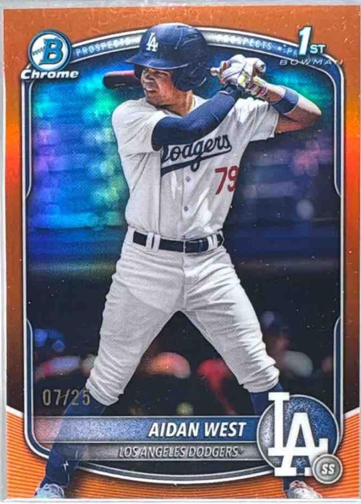 Aidan West [Orange Refractor] #BDC-6