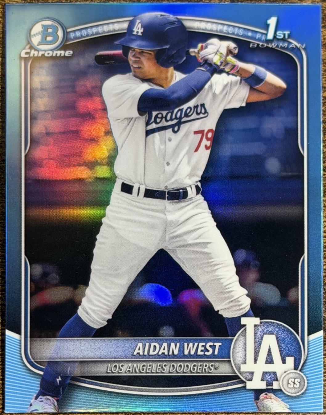 Aidan West [Sky Blue Refractor] #BDC-6