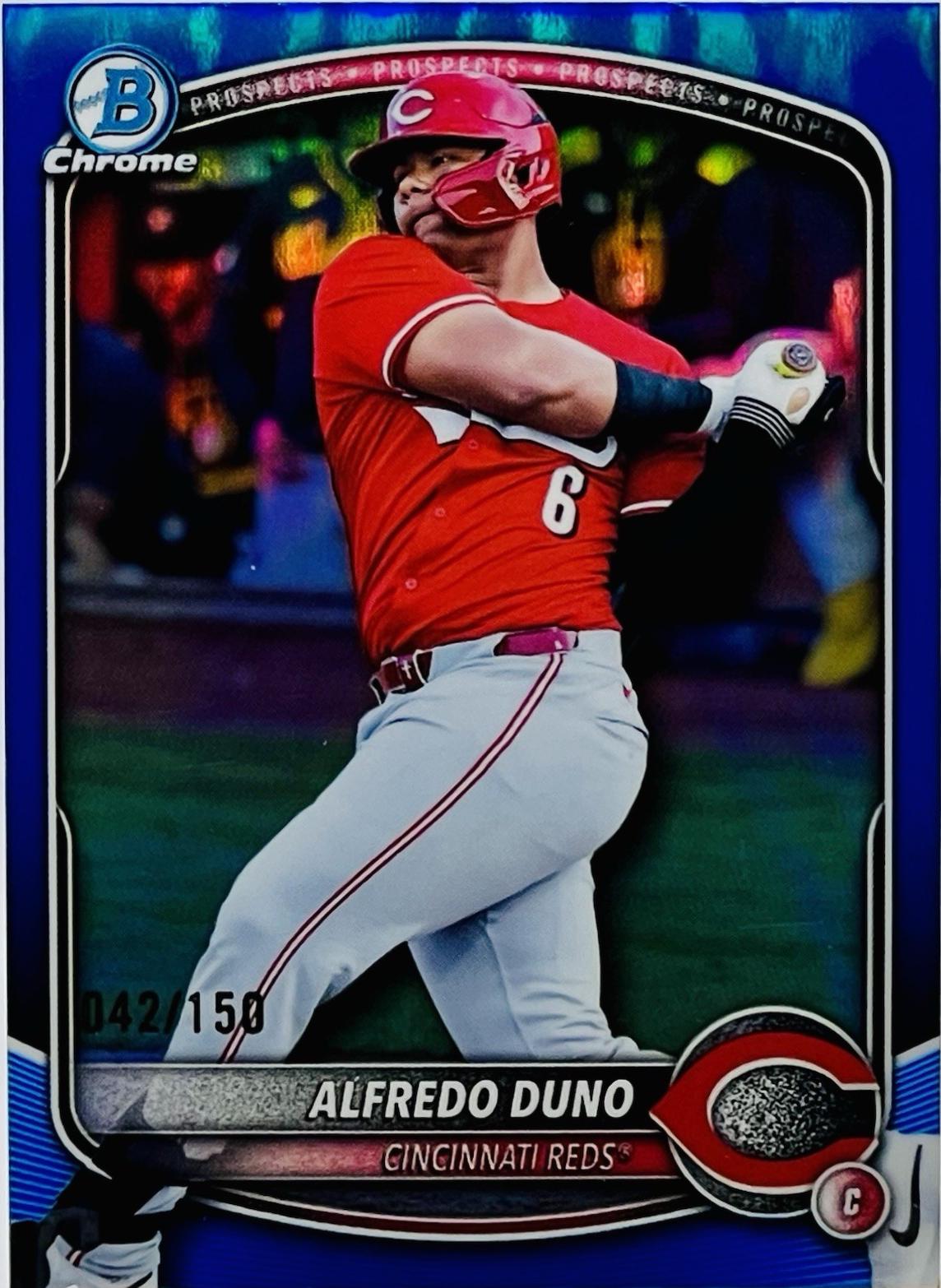 Alfredo Duno [Blue Refractor] #BDC-133