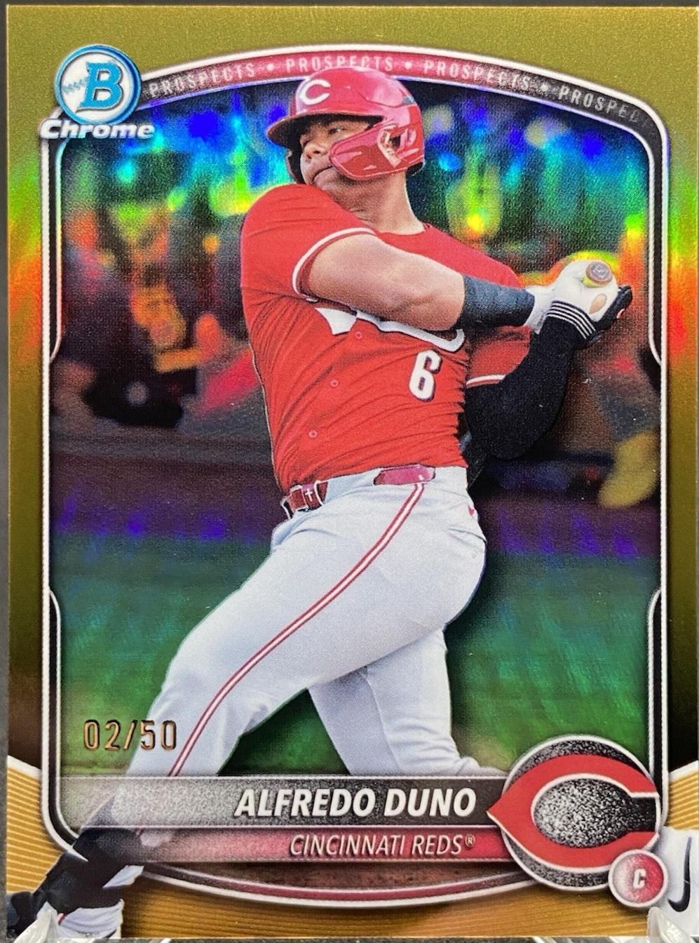 Alfredo Duno [Gold Refractor] #BDC-133