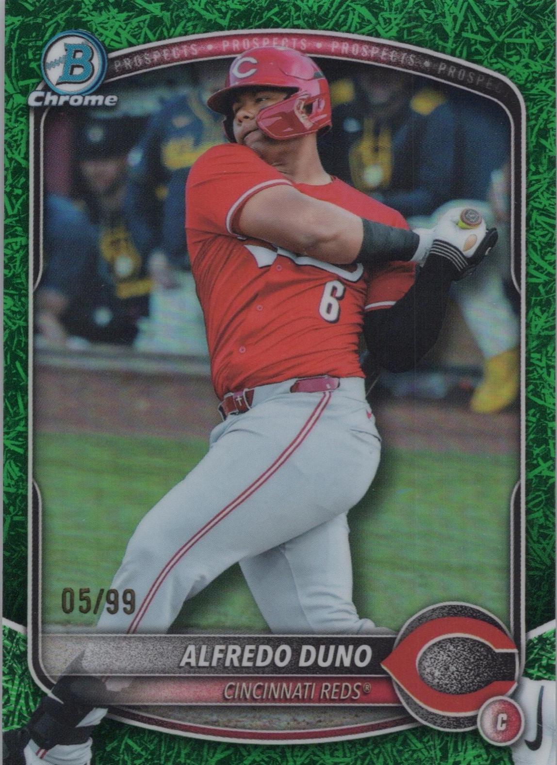 Alfredo Duno [Green Grass Refractor] #BDC-133