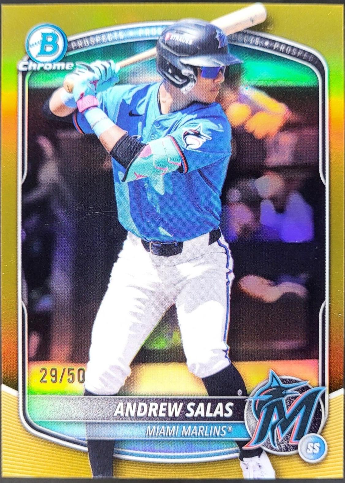 Andrew Salas [Gold Refractor] #BDC-34