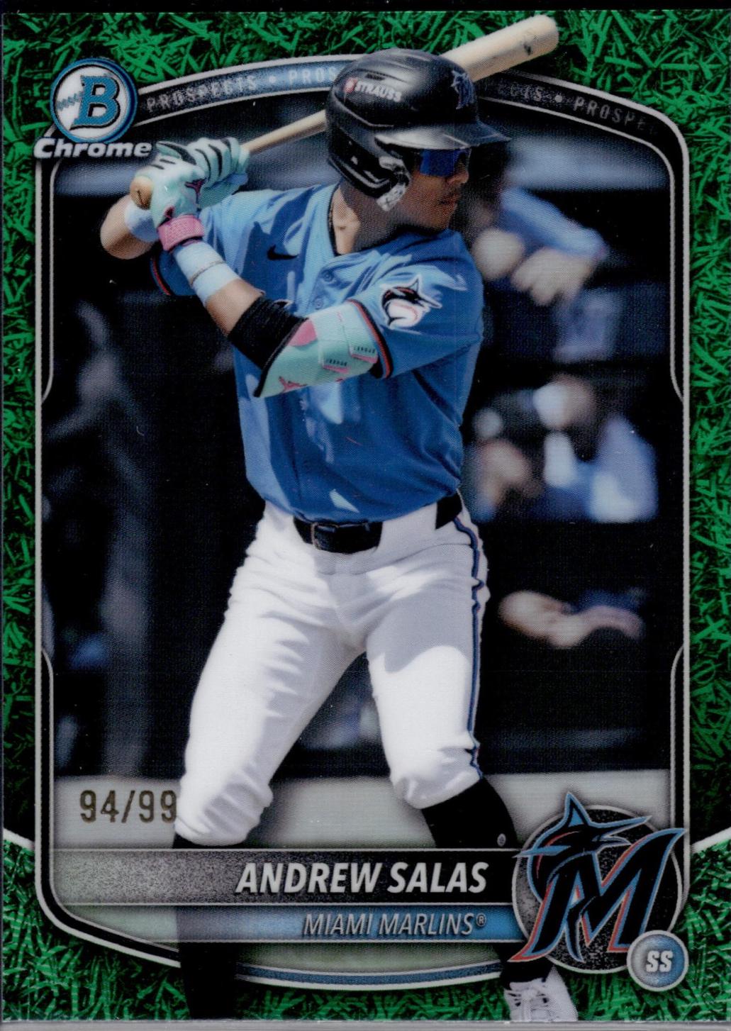 Andrew Salas [Green Grass Refractor] #BDC-34