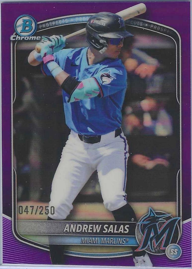 Andrew Salas [Purple Refractor] #BDC-34